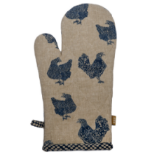 Henrietta Oven Glove Blueberry  by Raine & Humble